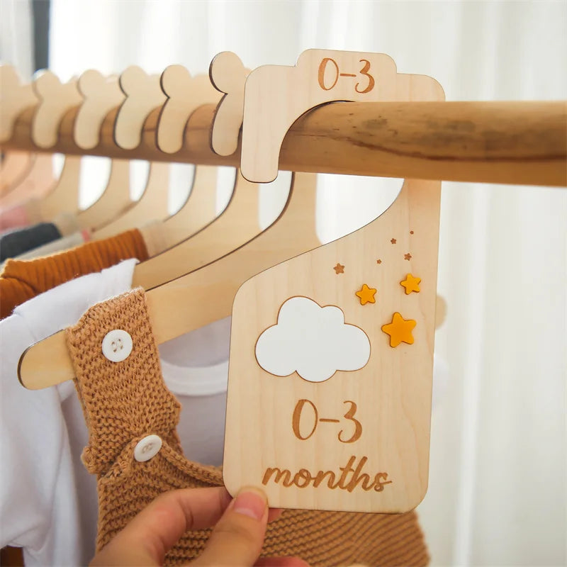 Baby Wooden Wardrobe Dividers