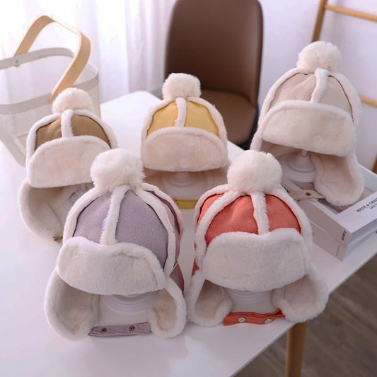 NEW Warm Plush Velvet Ear Cap