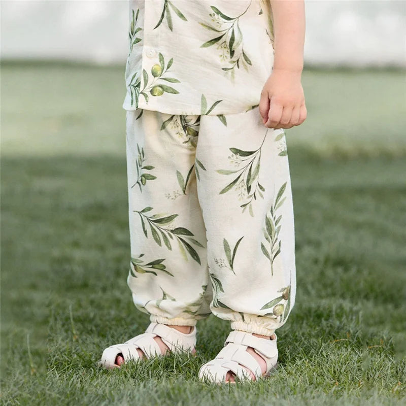 Cute Print Set - Long Bottom