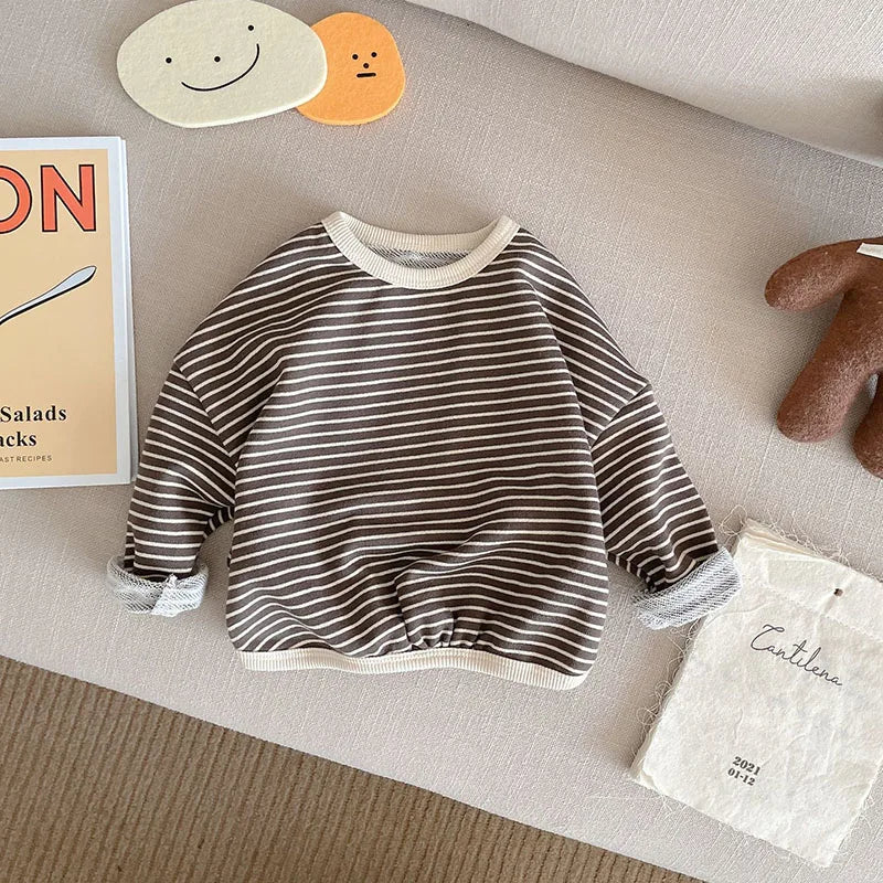 Classic Stripe Sweatshirt