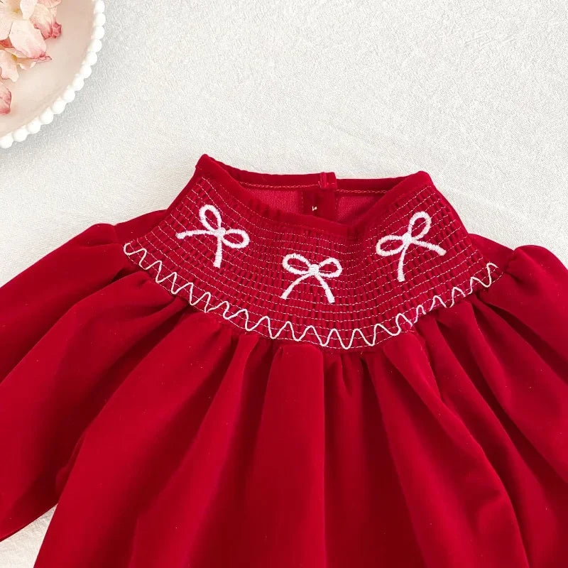 Big Red Bow Romper
