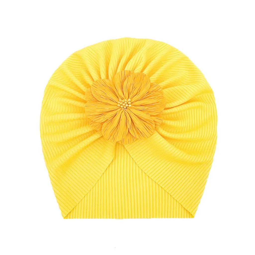Sweet Flower Decoration Thin Head Cap