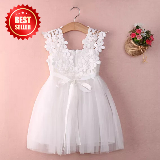 NEW Party Lace Tulle Flower Gown
