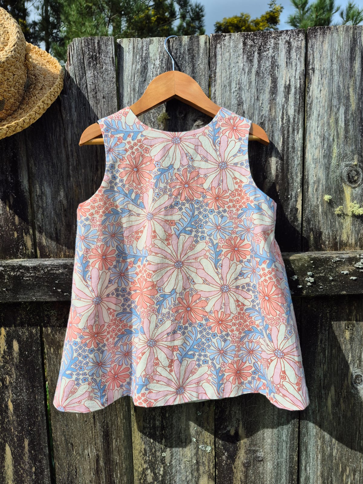 Maia's Farm - Classic Cotton Dress - Pastel Bloom