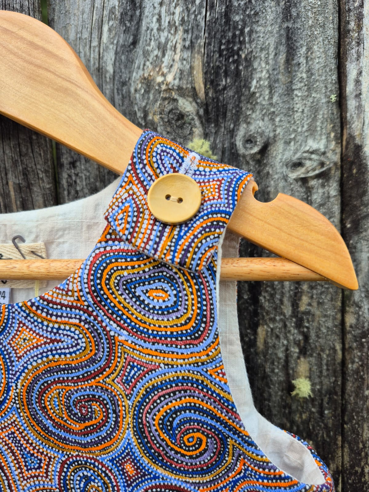 Maia's Farm - Classic Cotton Dress - Fabric Designed By Pauline Napan