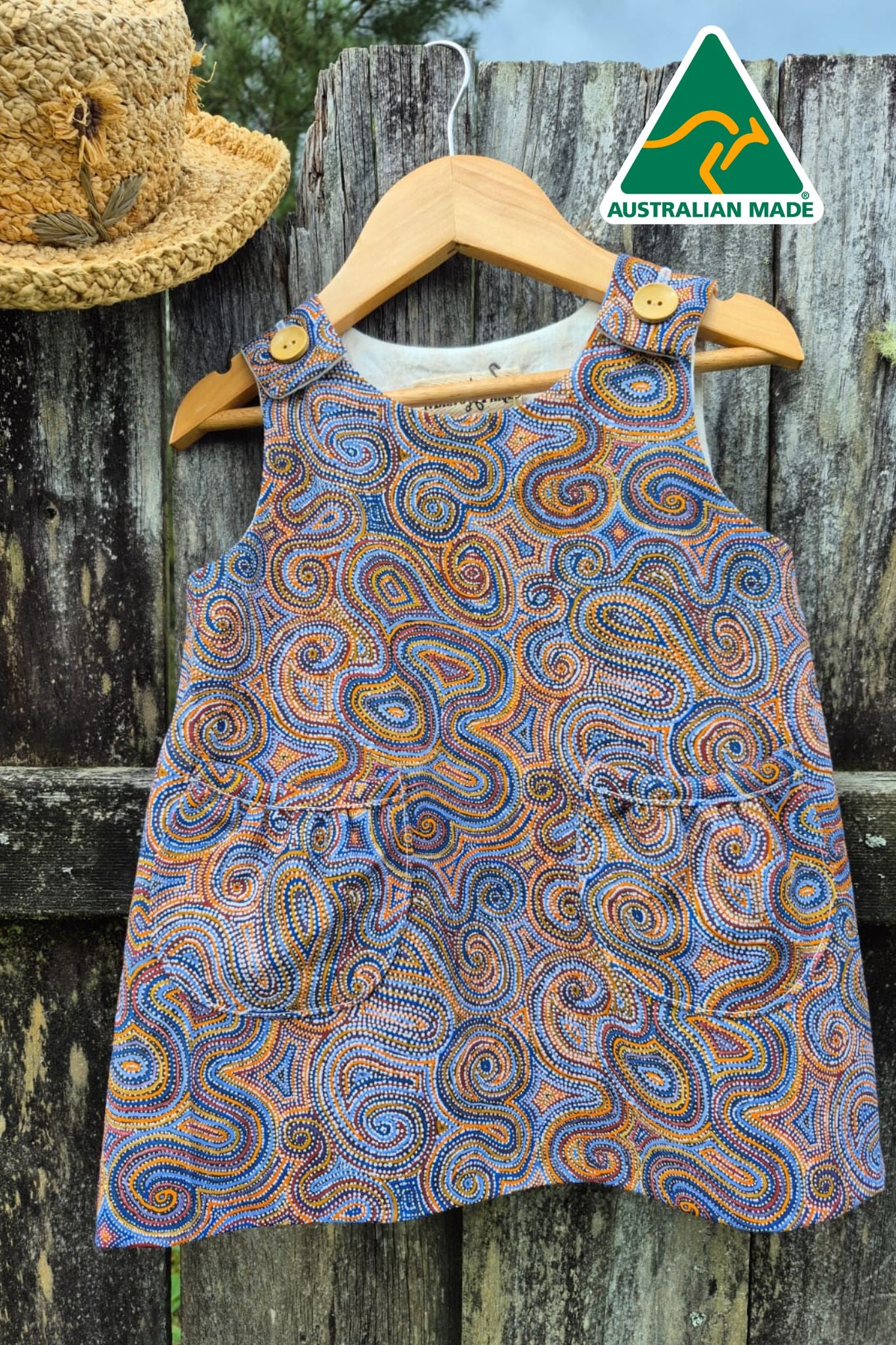 Maia's Farm - Classic Cotton Dress - Fabric Designed By Pauline Napan