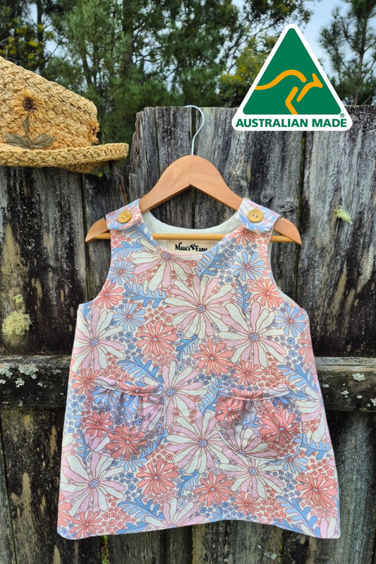 Maia's Farm - Classic Cotton Dress - Pastel Bloom