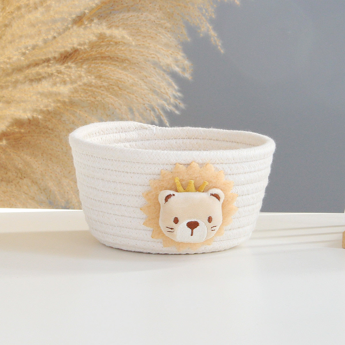 Animal Handmade Woven Storage Basket