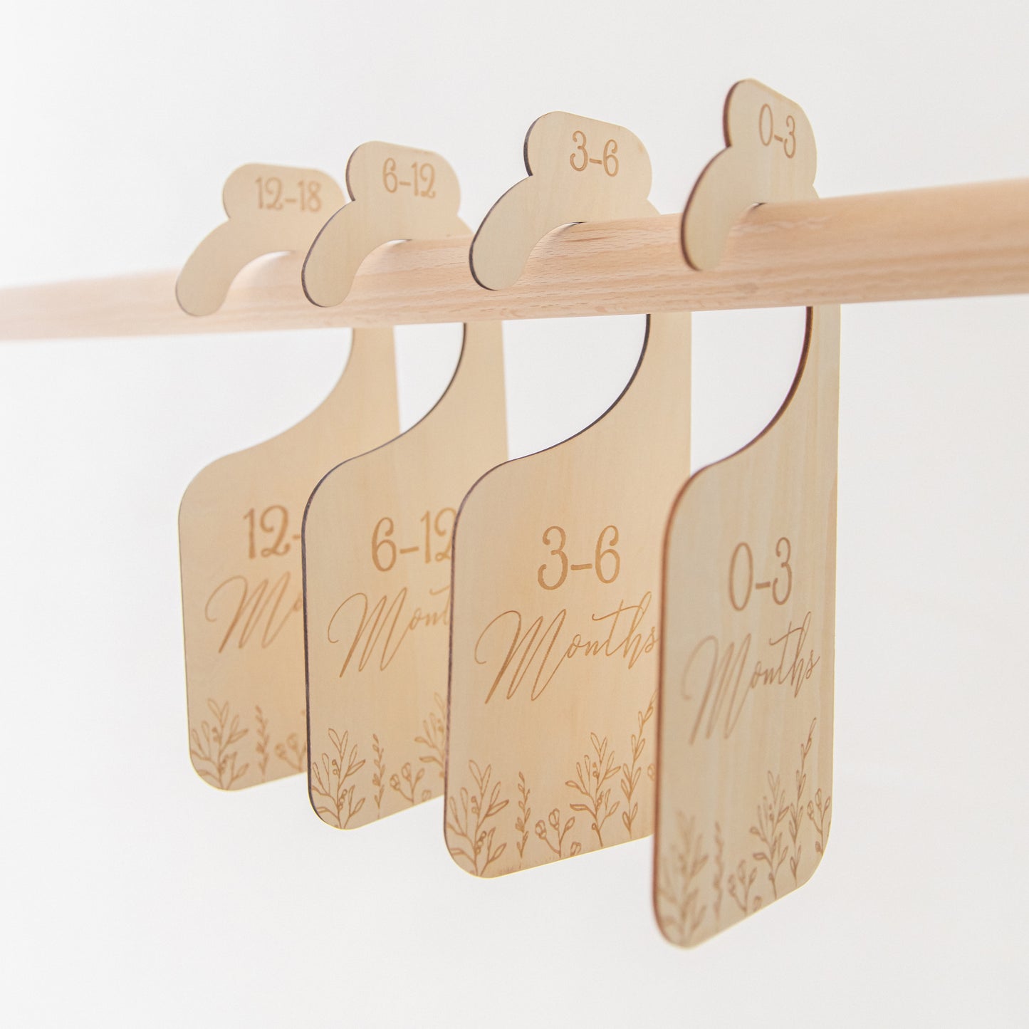 Wooden Baby Wardrobe Dividers