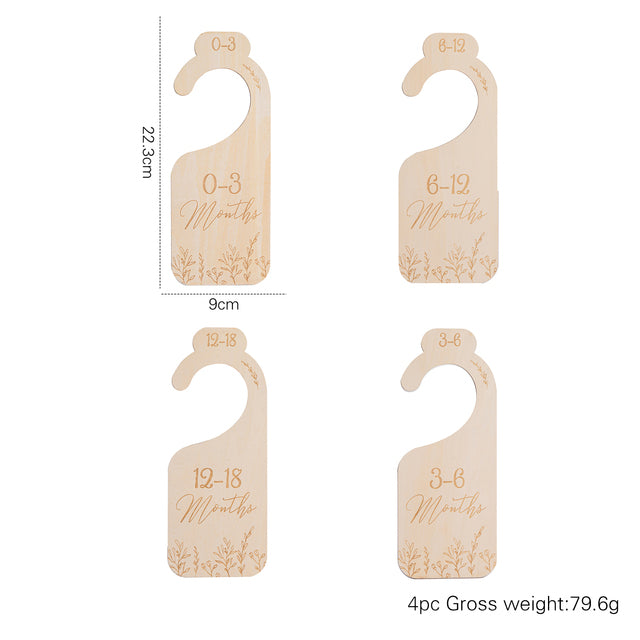 Wooden Baby Wardrobe Dividers