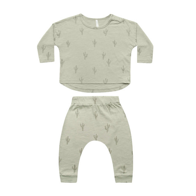 Soft Cotton Newborn 2 Piece Set