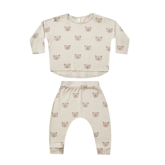 Soft Cotton Newborn 2 Piece Set